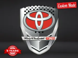 Toyota Decalcomanie su Misura Auto Forti Limitati Universali